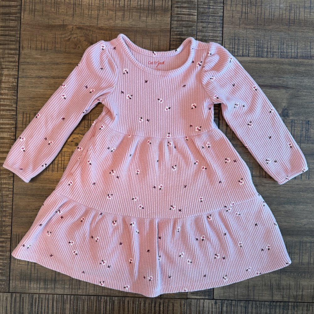 CAT & JACK™ | Toddler Girls' Cozy Dress - Pink 4Т